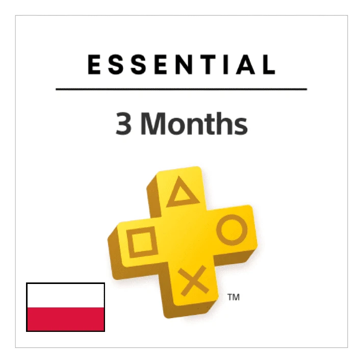 PlayStation Plus (PS PLUS) Essential - 3 months Poland