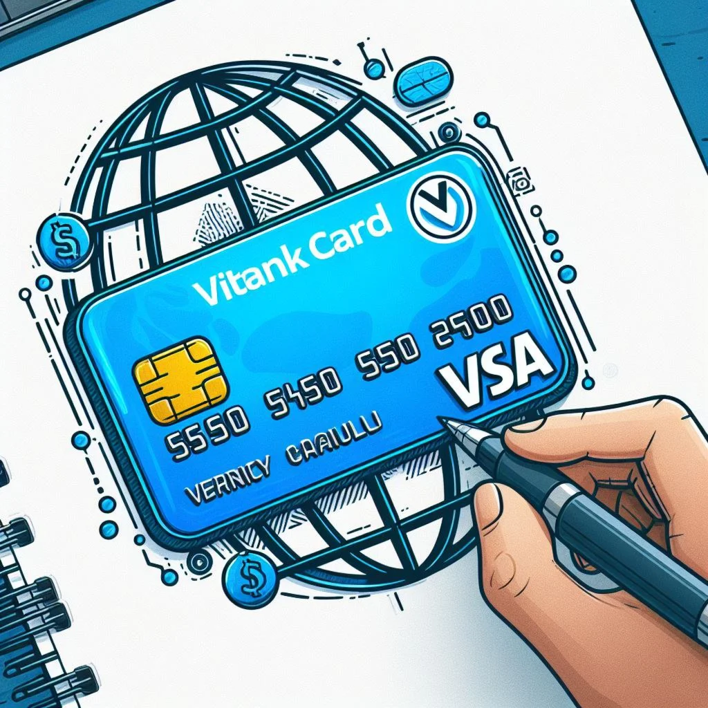 VISA для онлайн покупок (виртуальная) с балансом 8$