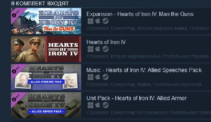 Hearts of Iron IV - Starter Edition (Steam Gift RU) 🔥