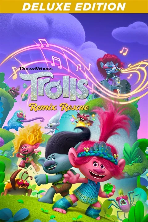  DreamWorks Trolls Remix Rescue Deluxe Edit Xbox актив