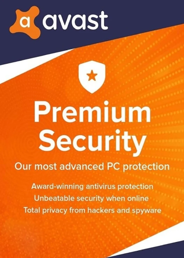 Avast Premium Security 1 Device 1 Year