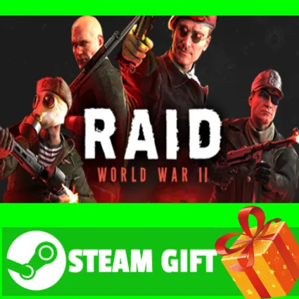 ⭐ ️ВСЕ СТРАНЫ+РОССИЯ ⭐ ️ RAID: World War II STEAM GIFT