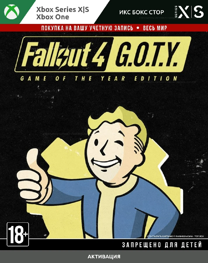 Fallout 4: Game of the Year Edition (XBOX)