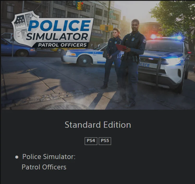 Police Simulator: Patrol Officers PS4/PS5ТУРЦИЯ