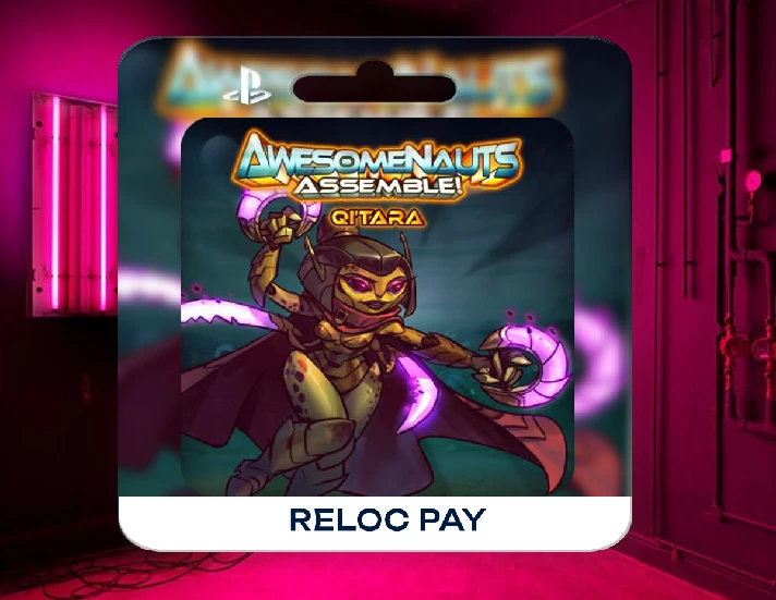 🚀Qi´Tara - Awesomenauts Assemble! Character 🎮(DLC) PS