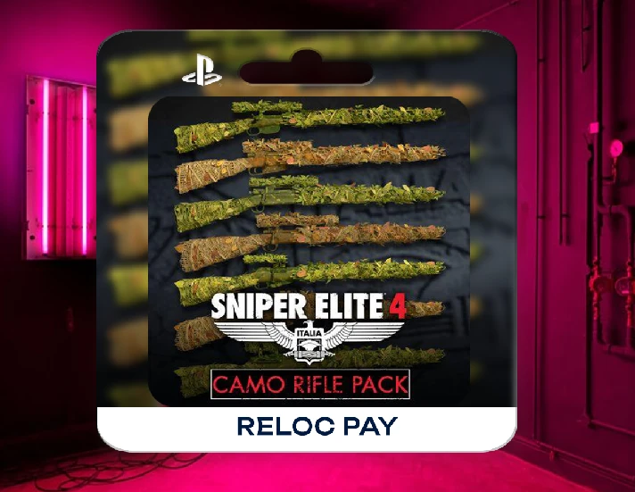 🚀Sniper Elite 4 - Camouflage Rifles Skin Pack 🎮(DLC) 