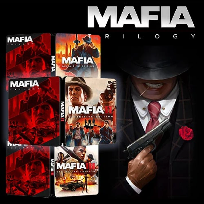 MAFIA TRILOGY + 10 TOP GAMES