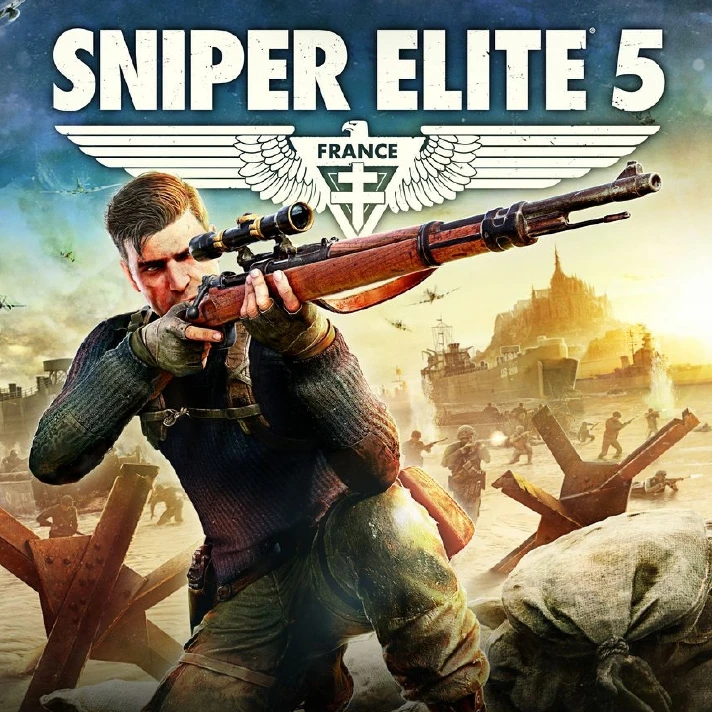 🔴SNIPER ELITE 5 DELUXE🔴+6 DLC🔥FOREVER + UPDATES🔥