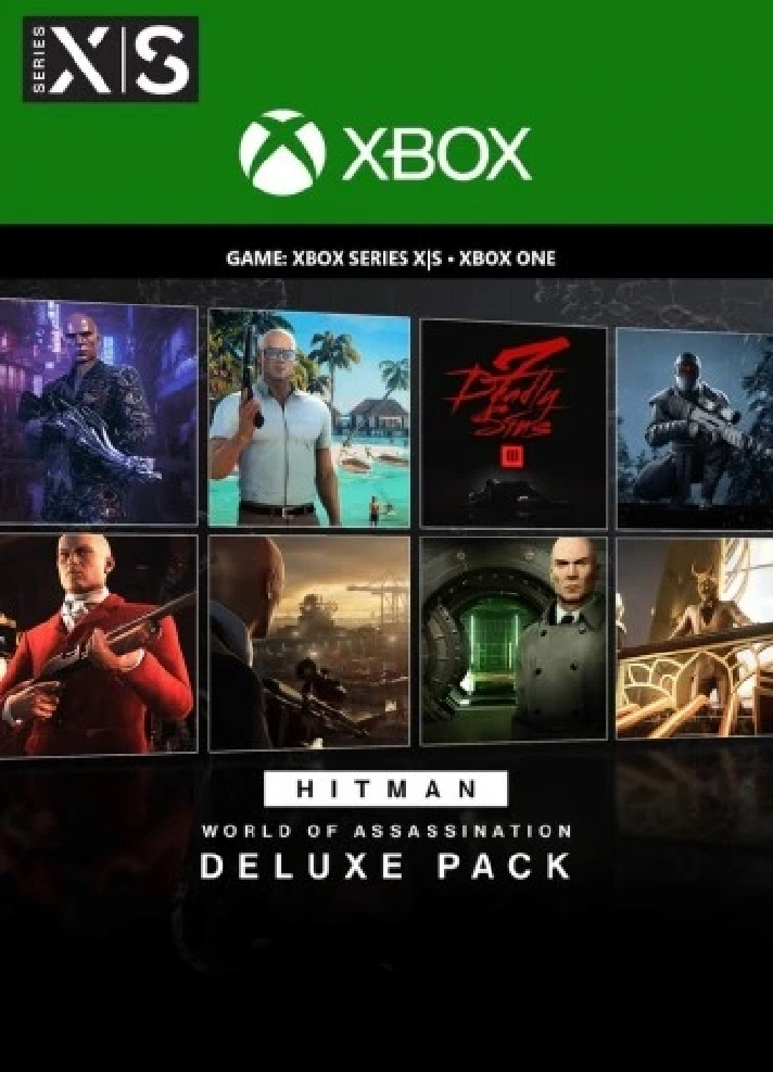 🎮HITMAN World of Assassination Deluxe Pack XBOX🔑Key🔥