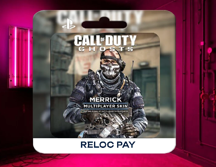 🚀Call of Duty®: Ghosts - Merrick Special Character 🎮(