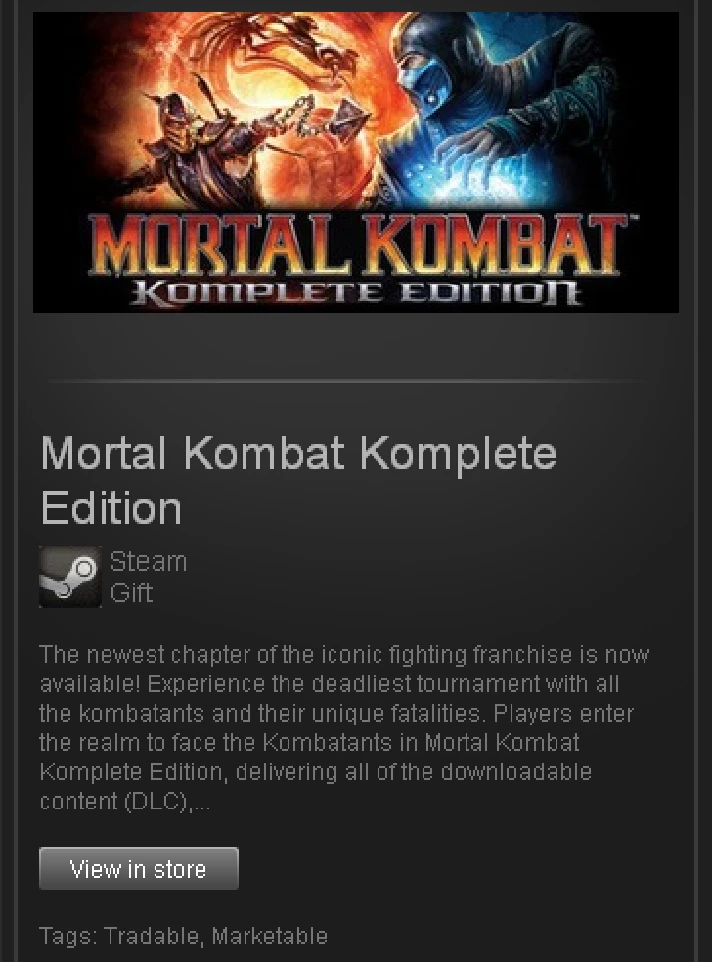 MK Komplete Edition - STEAM Gift / ROW / GLOBAL