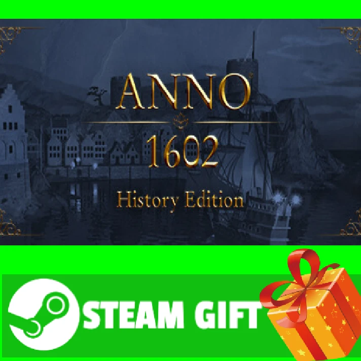 ⭐️ALL COUNTRIES⭐️ Anno 1602 History Edition STEAM GIFT