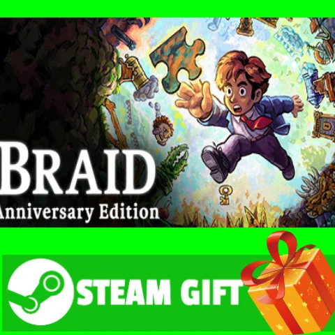 ⭐️ВСЕ СТРАНЫ+РОССИЯ⭐️ Braid, Anniversary Edition STEAM