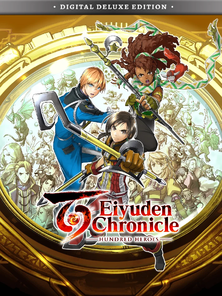 🎁Eiyuden Chronicle: Hundred Heroes - Deluxe🌍ROW✅AUTO