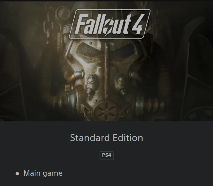 Fallout 4   PS4/PS5   ТУРЦИЯ