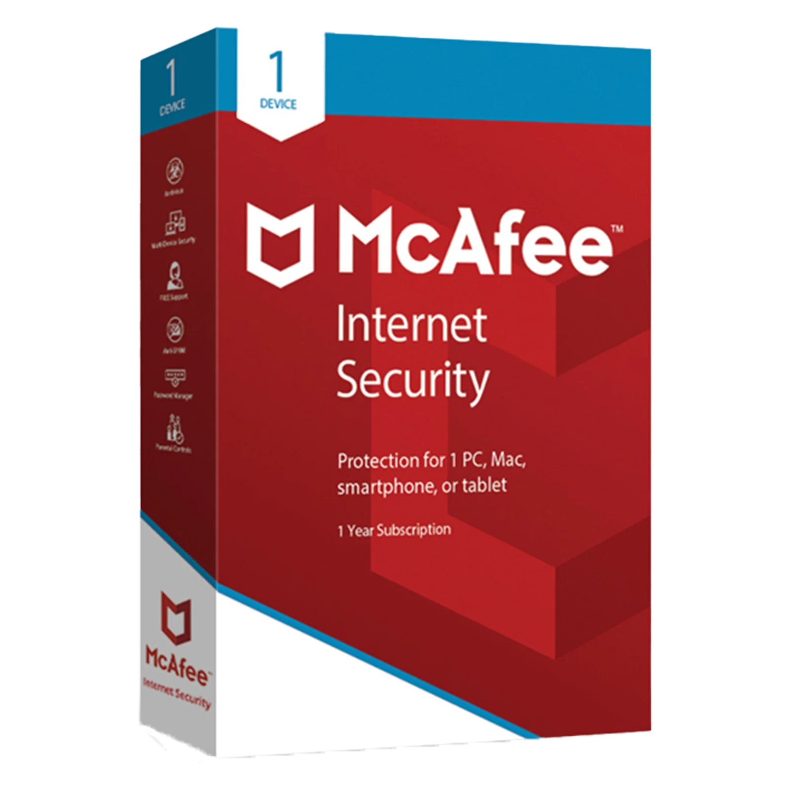 McAfee Total Protection 1 PC key until April 10.2025