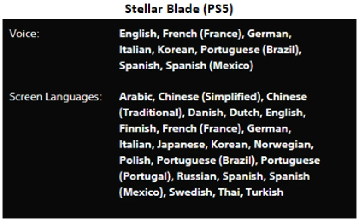 Stellar Blade PS5 P2 Rent from 7 days