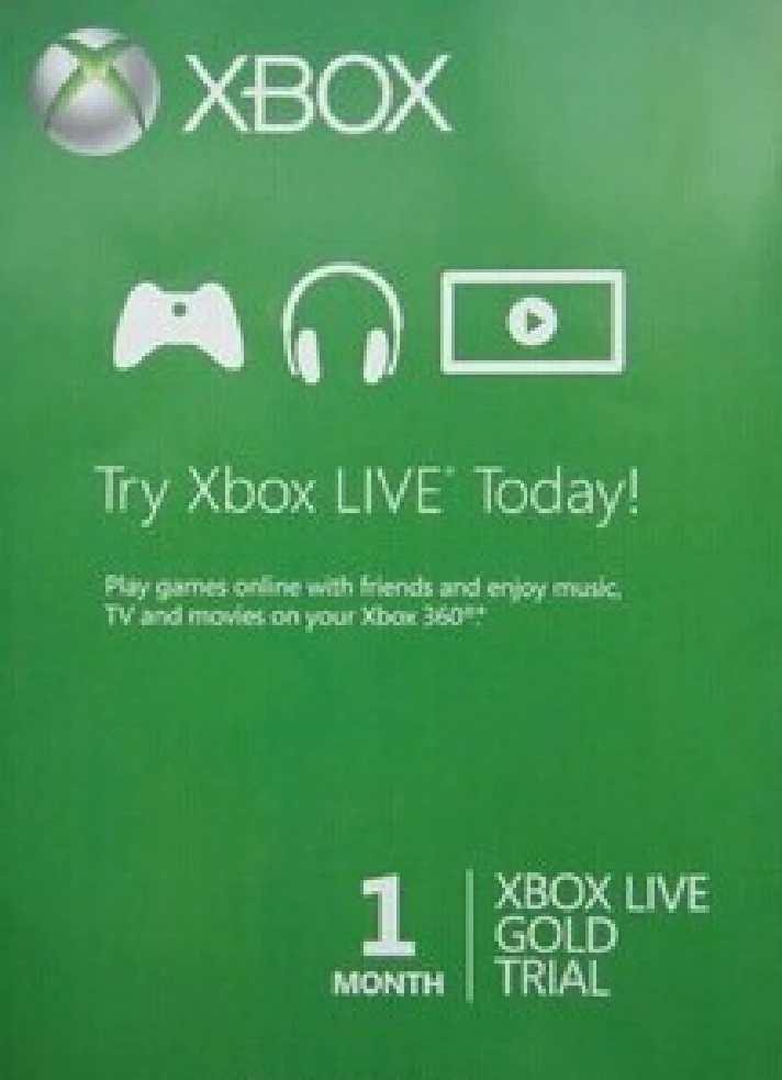 XBOX LIVE: GOLD (RU / USA / EU all regions) 1 month +D