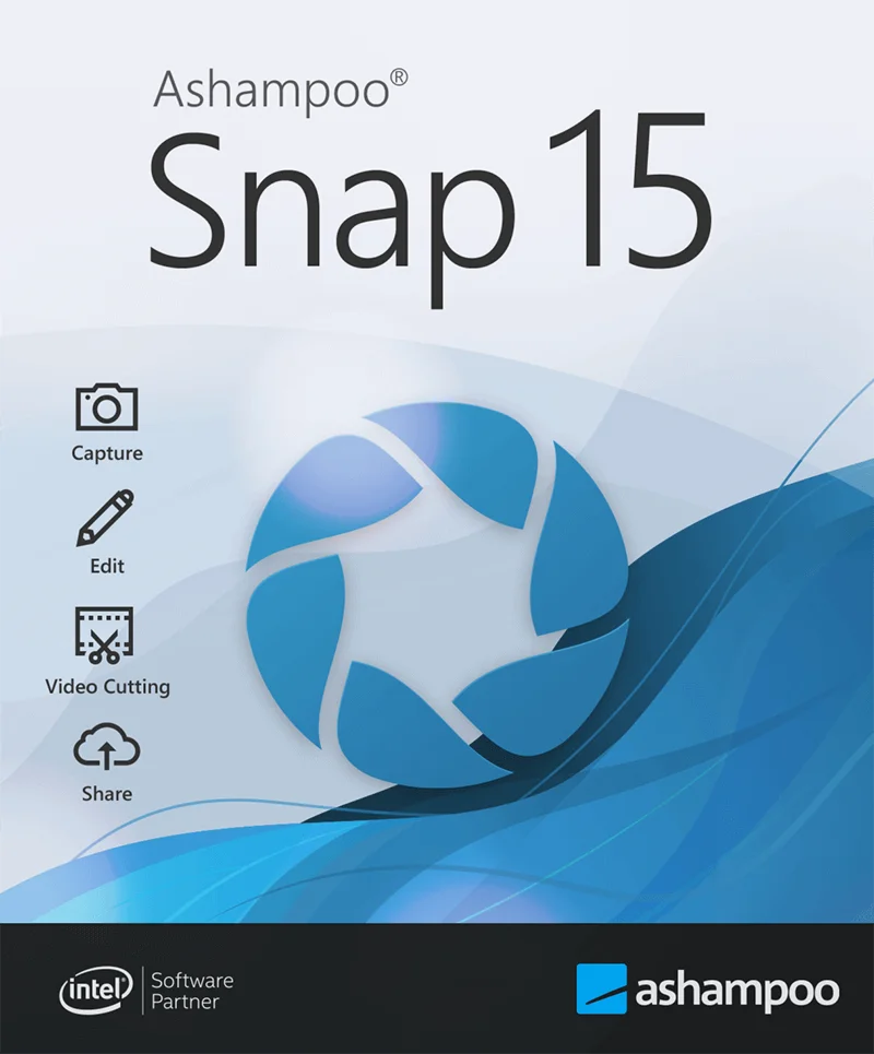  Ashampoo Snap 15.1.x.+  Пожизненная лицензия, ключ