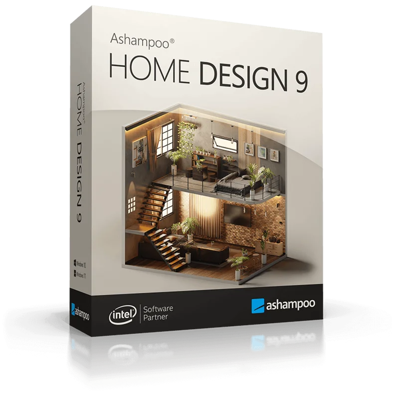  Ashampoo Home Design 9+ Пожизненная лицензия, ключ