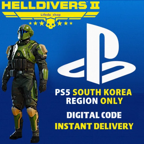 Helldivers 2 · PS5 · SOUTH KOREA · TR-117 Alpha Commander + подарок