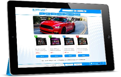 DIGI LITE Blue CSS-Тема для каталога Digiseller