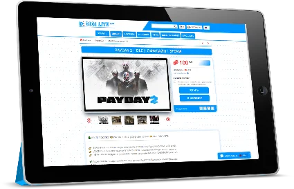 DIGI LITE Blue CSS-Тема для каталога Digiseller