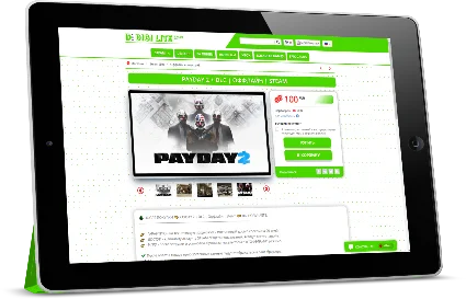 DIGI LITE Green CSS-Тема для каталога Digiseller