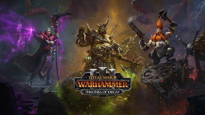 Total War WARHAMMER I-III (1-2-3)+ALL DLCs+🎁+OFFLINE🔥