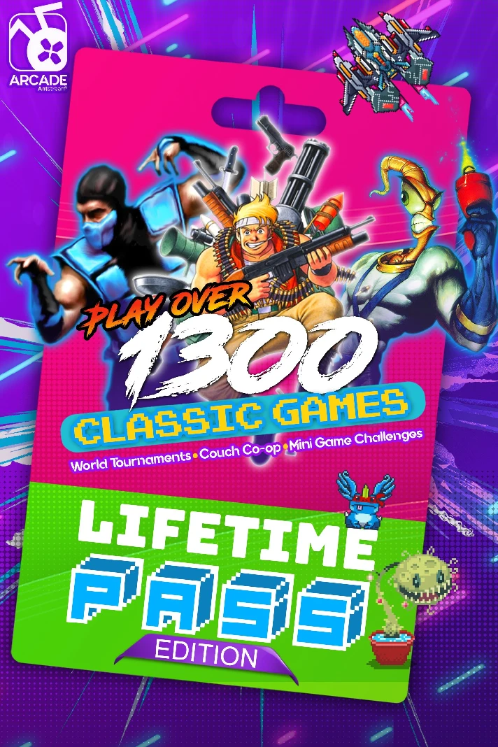 🎮Antstream Arcade - Lifetime Pass Edition 💚XBOX 🚀Fas