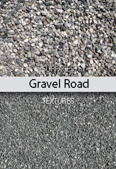 Gravel Road Surfaces Textures