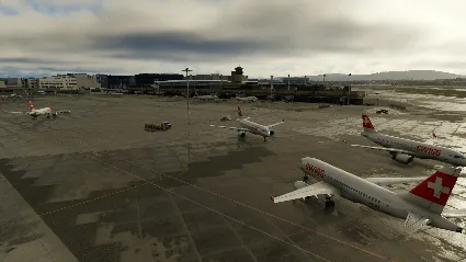 X-Plane 12 Add-on: Aerosoft - Airport Zurich V2.0 АВТОДОСТАВКА STEAM РОССИЯ