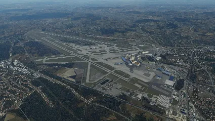 X-Plane 12 Add-on: Aerosoft - Airport Zurich V2.0 АВТОДОСТАВКА STEAM РОССИЯ