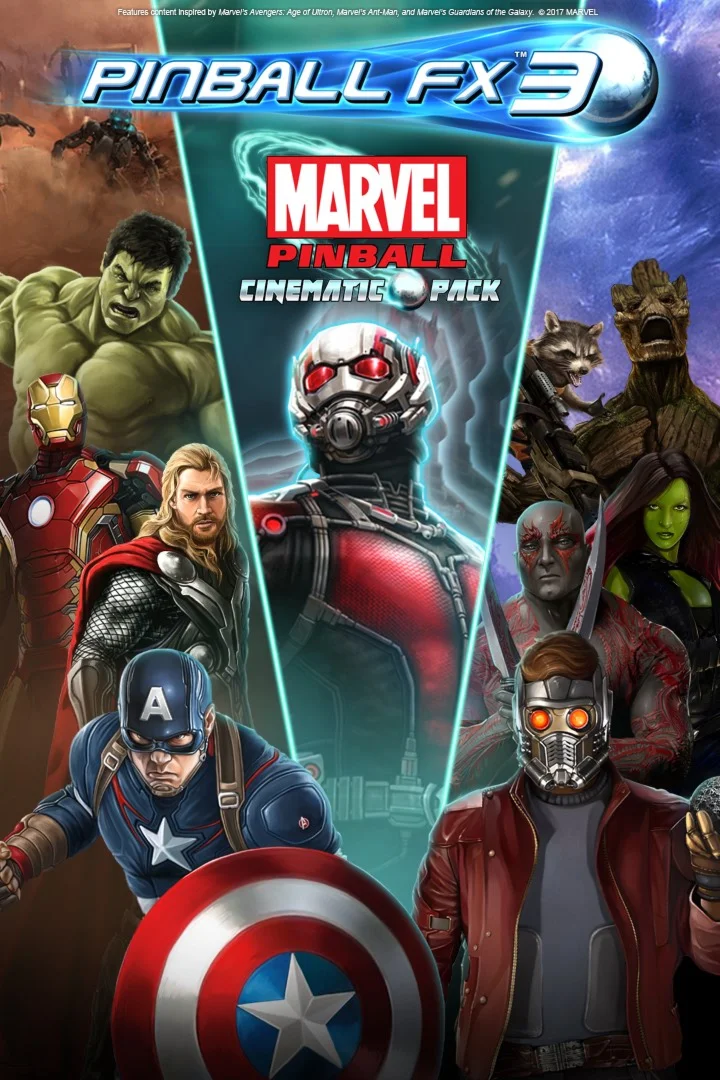 Pinball FX3 - Marvel Pinball: Cinematic Pack XBOX �