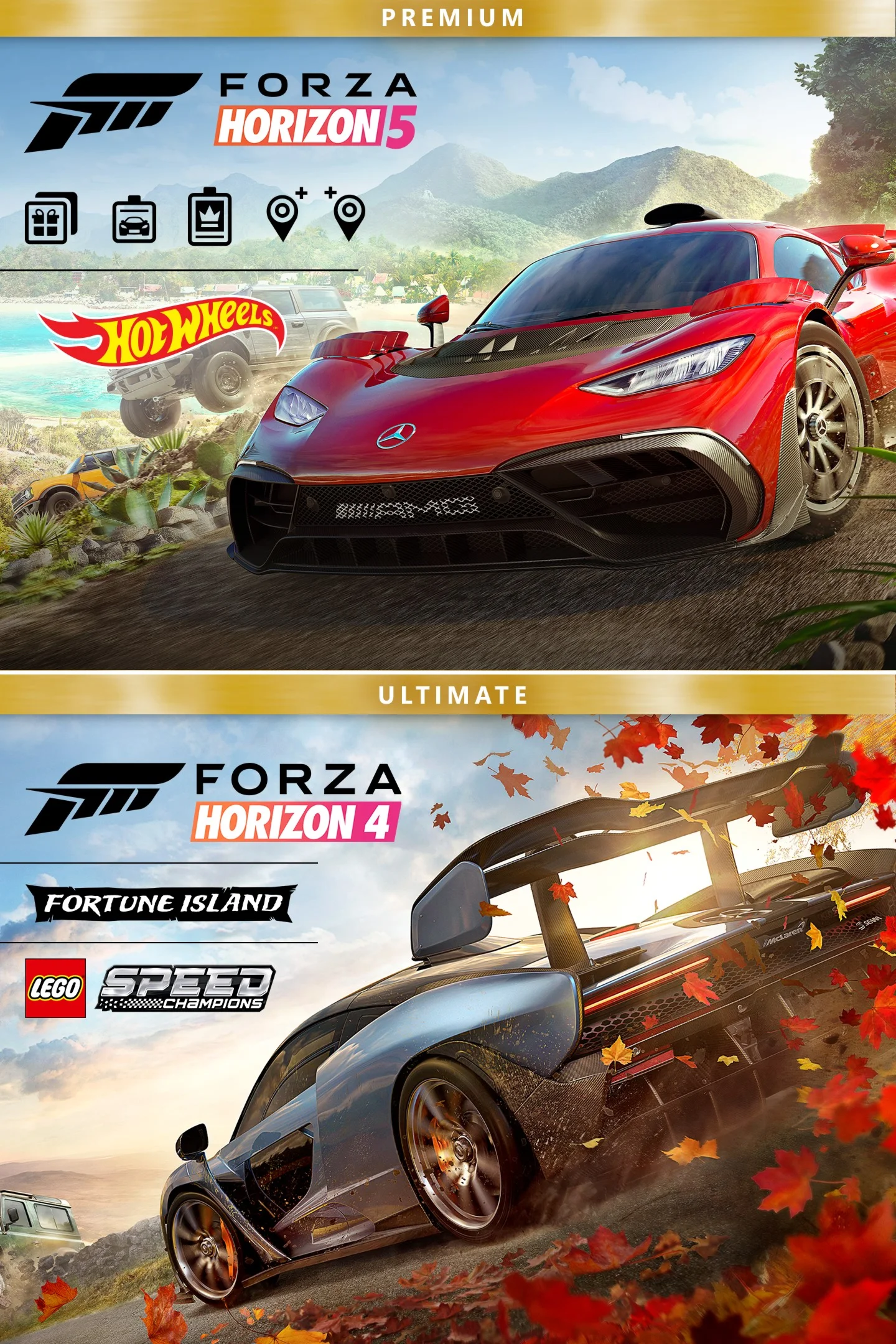 Forza Horizon 5 and Forza Horizon 4 Premium Editions