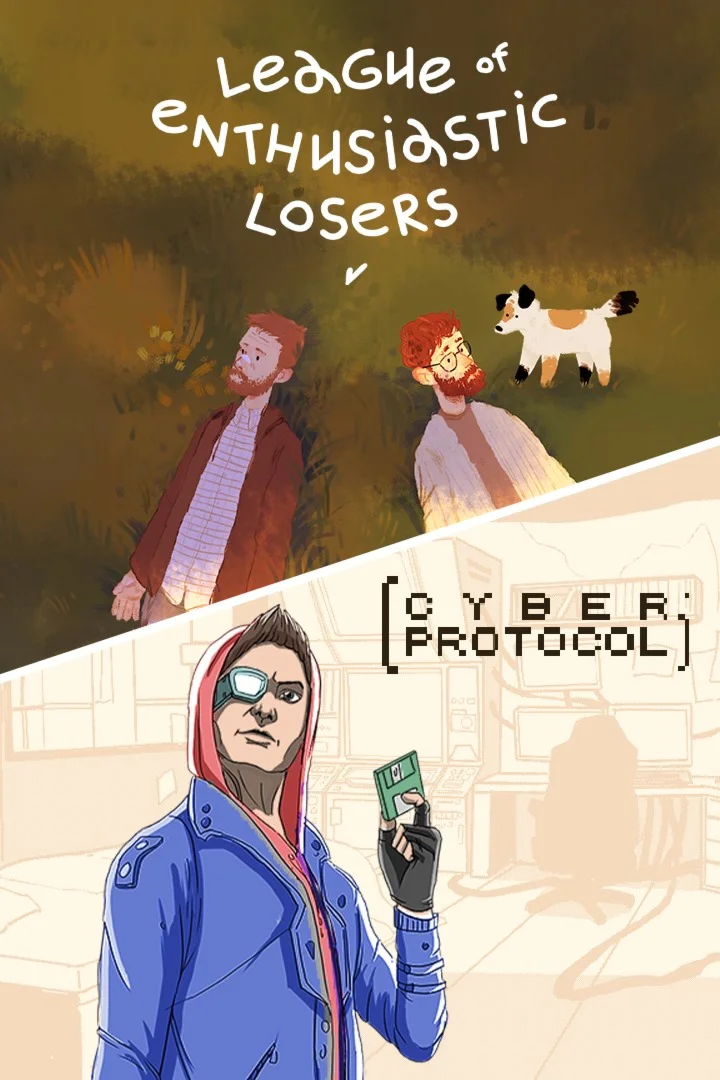 League of Enthusiastic Losers + Cyber Protocol XBOX
