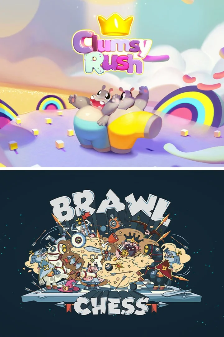 Clumsy Rush + Brawl Chess Family Bundle XBOX Быст
