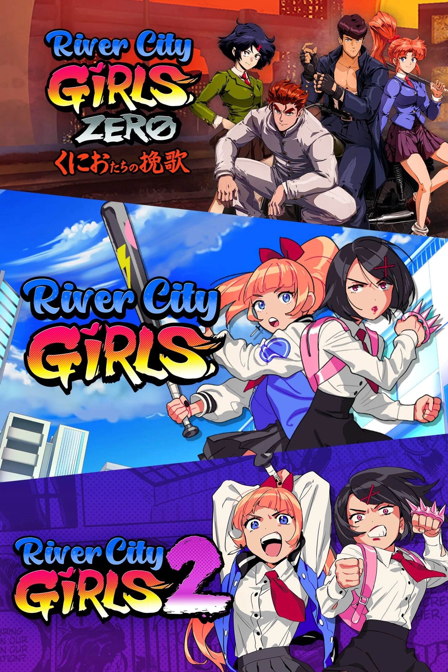 River City Girls 1, 2, and Zero Bundle XBOX Быстр