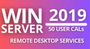RDS CALs for Windows Server 2019 [50 Users] CD KEY