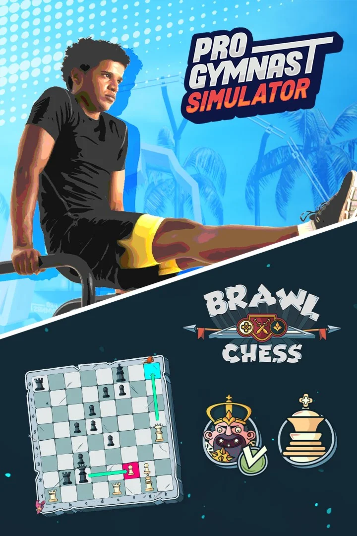 Pro Gymnast Simulator + Brawl Chess XBOX Быстро