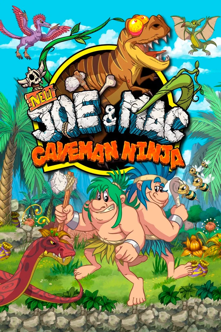 New Joe & Mac - Caveman Ninja XBOX Быстро