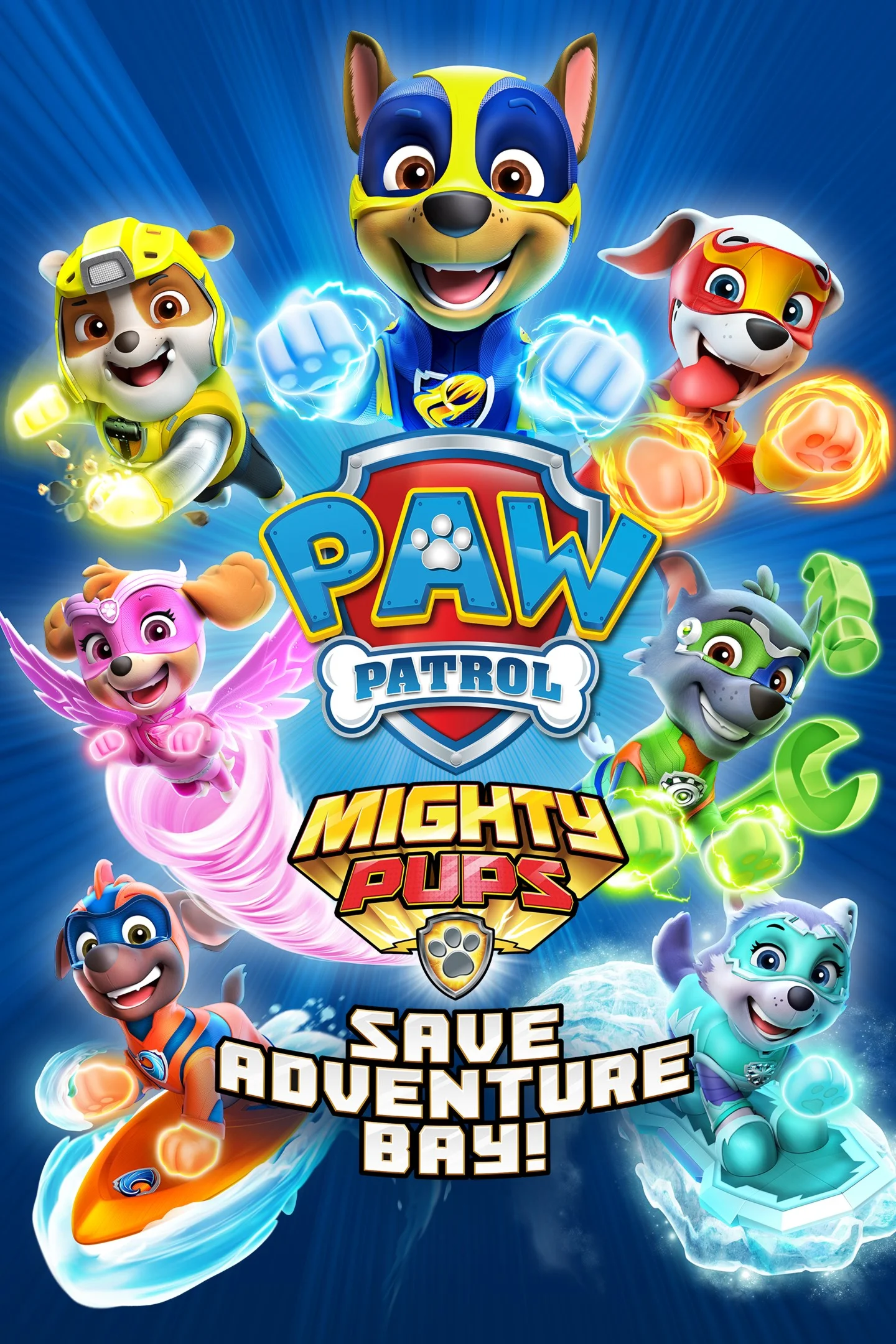 PAW Patrol Mighty Pups Save Adventure Bay XBOX Бы