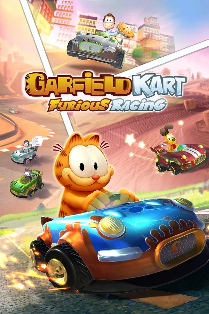 Garfield Kart Furious Racing XBOX Быстро