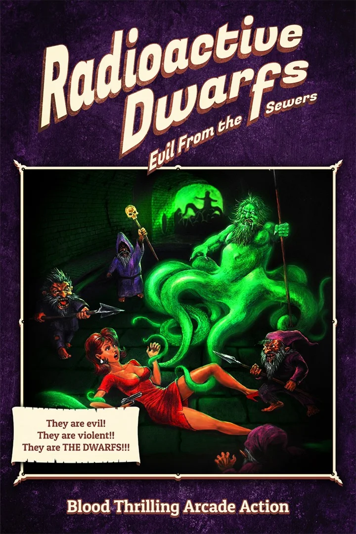 Radioactive Dwarfs: Evil From the Sewers XBOX Быс