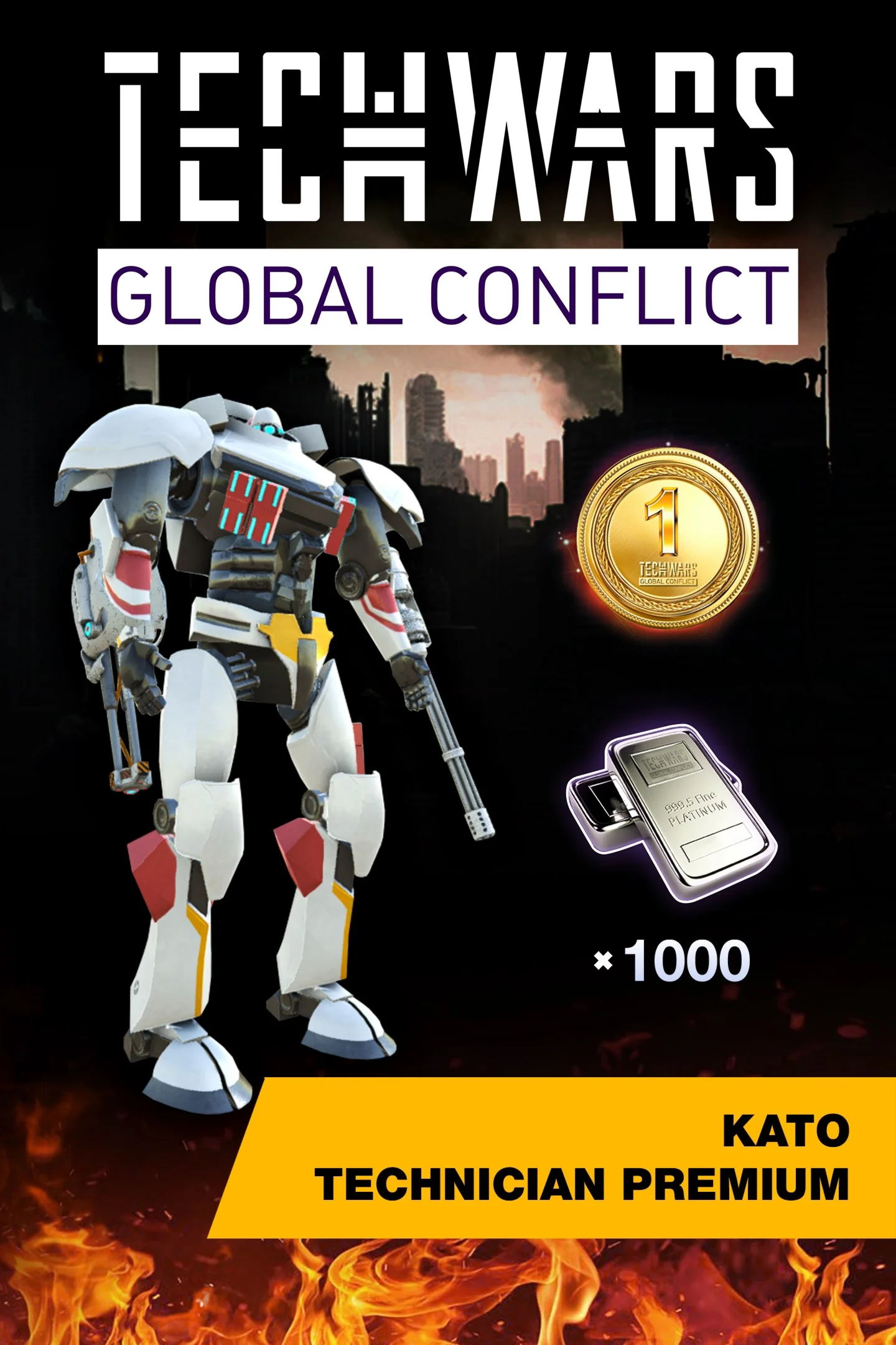 Techwars Global Conflict - KATO Technician Premium an