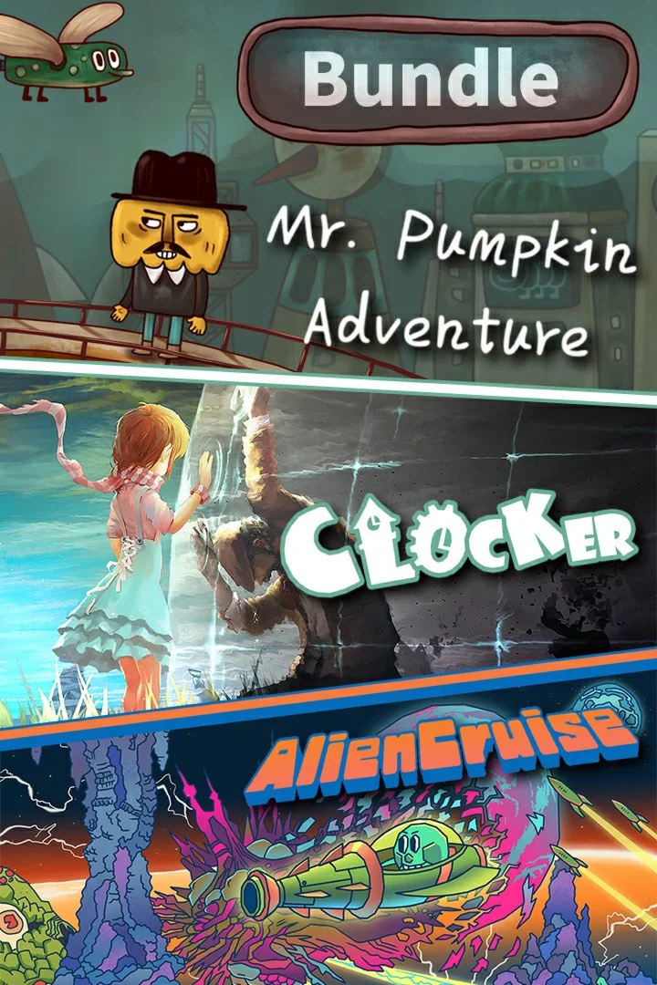 Clocker & Mr. Pumpkin Adventure & Alien Cruis