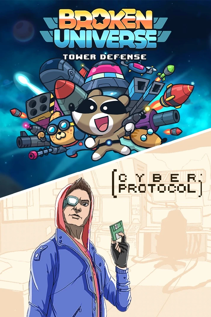 🎮Broken Universe - Tower Defense + Cyber Protocol 💚XB