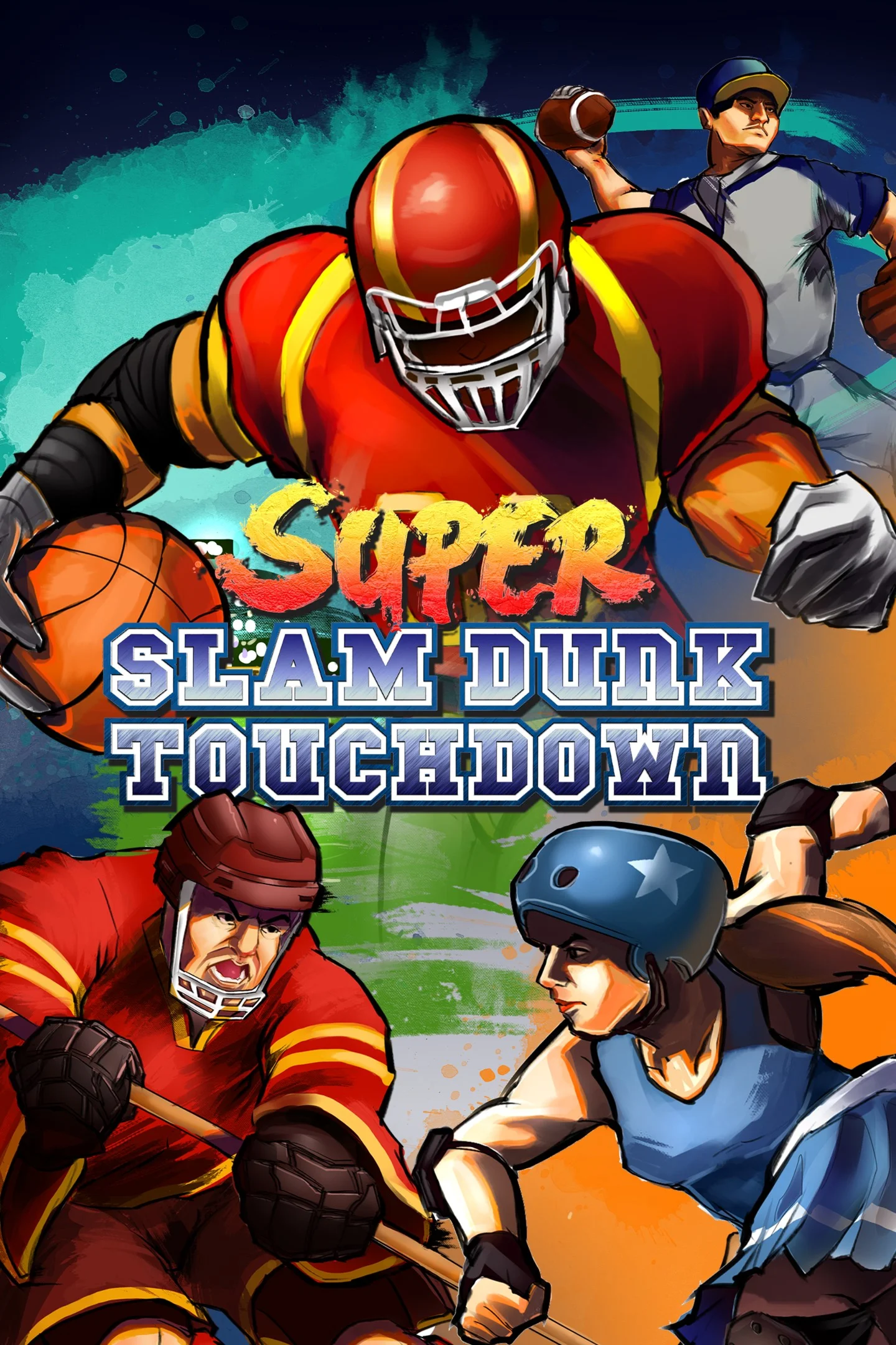 Super Slam Dunk Touchdown XBOX Быстро