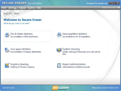 ✅ Ascomp Secure Eraser Pro v6.105 🔑 лицензионный ключ