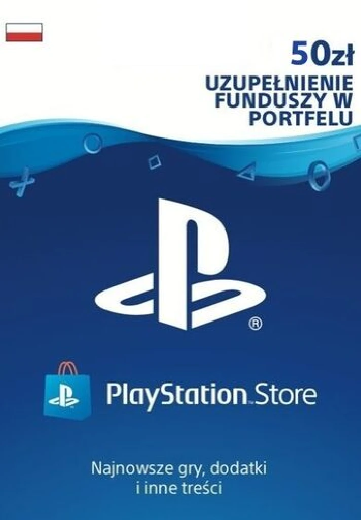 PlayStation Network Card 50 PLN (PL) PSN Key POLAND